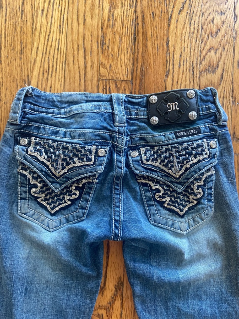 Miss Me Medium Blue Flare Jeans
